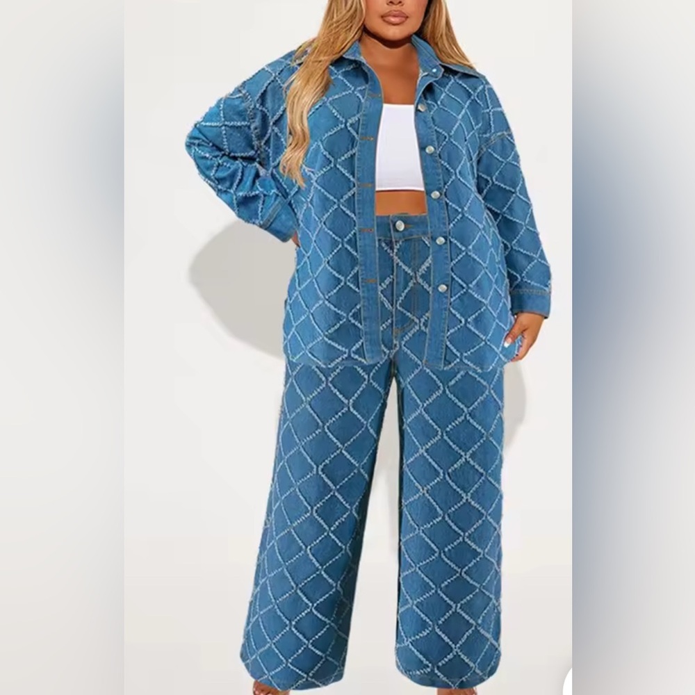 NEW $138 Nyla Set Quilted Two-Piece Set